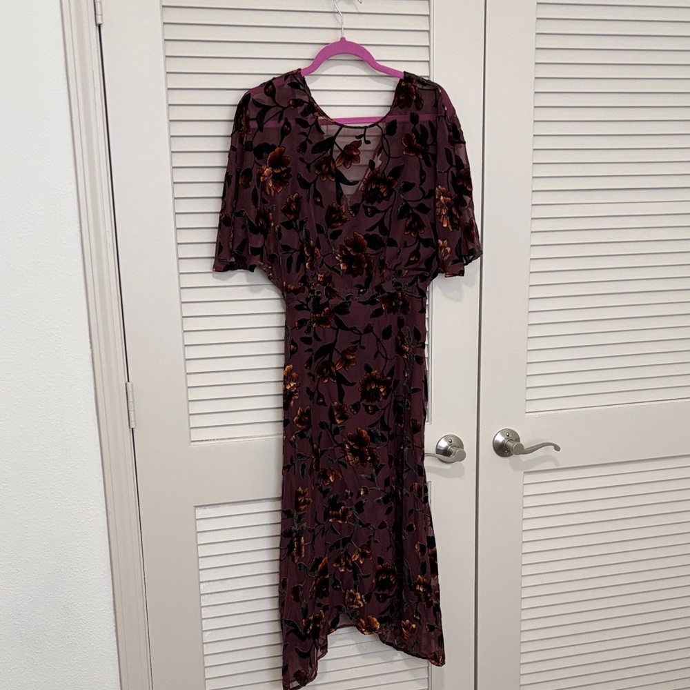 ASTR the Label Maroon Dress
